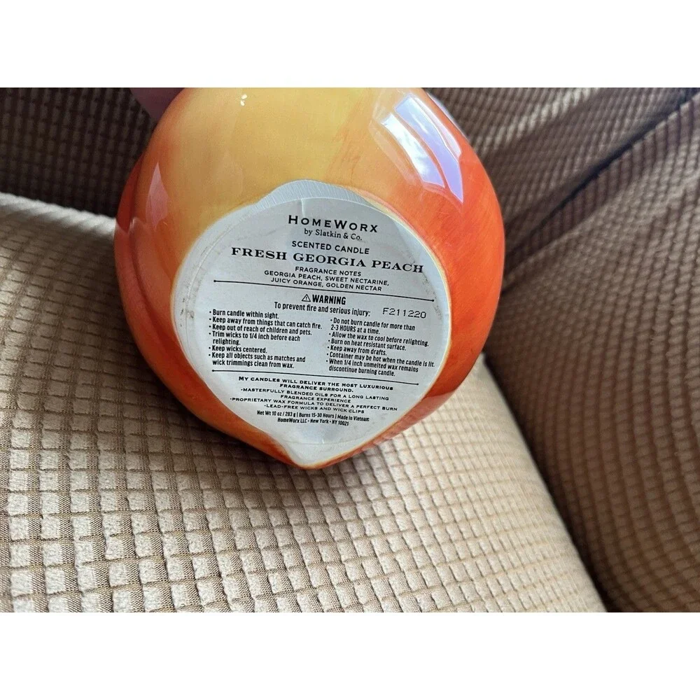 homeworx by harry slatkin Fresh Georgia Peach Candle